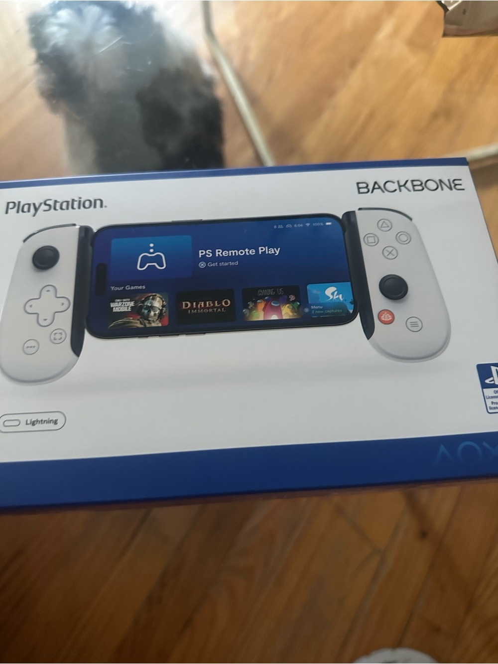 Backbone One Mobile Gaming Controller Lightning Gen 2 PlayStation Edition White